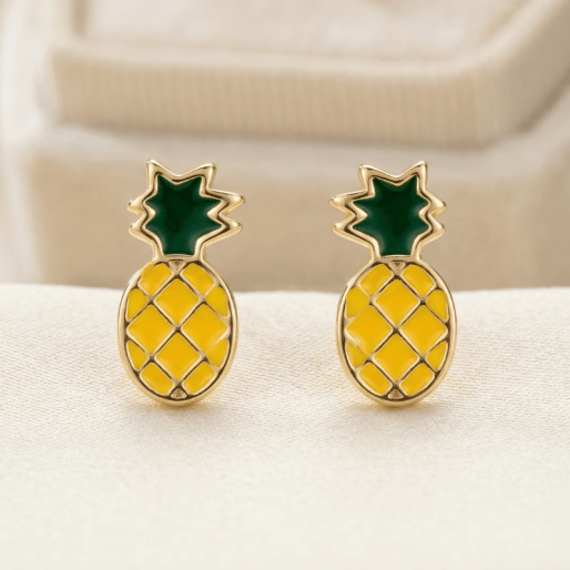 Pineapple Stud Earrings